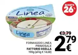 Supermercati Gulliver Formaggio Linea Primosale offerta