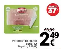 Supermercati Gulliver Prosciutto crudo Beretta offerta