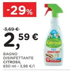 Orvea Bagno disinfettante Citrosil offerta