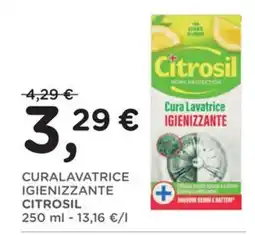 Orvea Cura Lavatrice Igienezzante Citrosil offerta