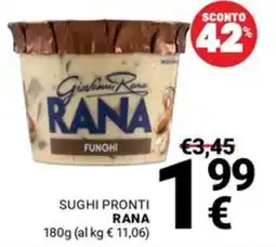 Supermercati Gulliver Sughi pronti Rana offerta