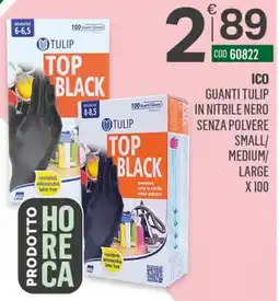 Tutto Risparmio Cash&Carry Guanti Tulip Top Black offerta