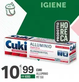 Tutto Risparmio Cash&Carry Cuki Alluminio offerta