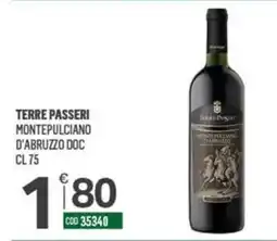 Tutto Risparmio Cash&Carry Terre Passeri Montepulciano d'Abruzzo DOC offerta