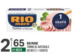 Tutto Risparmio Cash&Carry Rio mare Tonno al Naturale offerta
