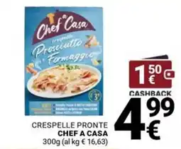 Supermercati Gulliver Crespelle pronte Chef a Casa offerta