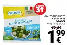 Supermercati Gulliver Contorno misto benessere Orogel offerta