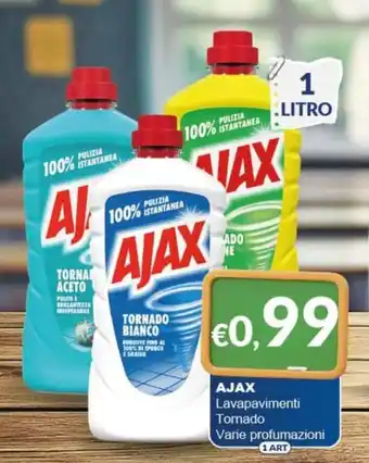 Ajax Lavapavimenti Tornado