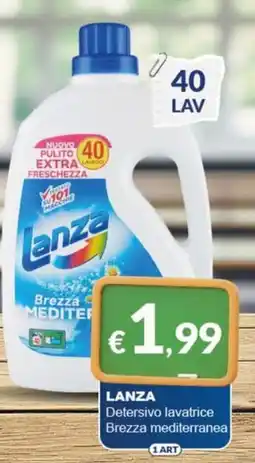 Mister Risparmio Lanza Detersivo lavatrice Brezza mediterranea offerta