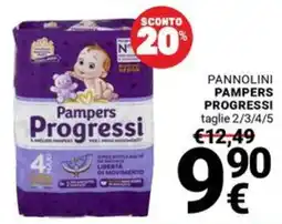 Supermercati Gulliver Pampers Progressi offerta