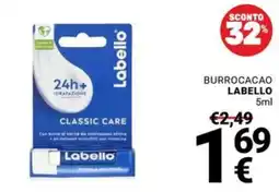 Supermercati Gulliver Burrocacao Labello Classic Care offerta