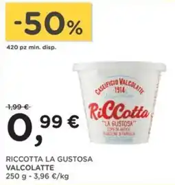 Orvea Ricotta la gustosa Valcolatte offerta