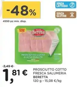 Orvea Prosciutto cotto Fresca Salumeria Beretta offerta