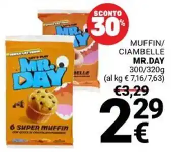 Supermercati Gulliver Mr. Day muffin offerta