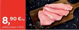 Orvea Lonza di suino a fette offerta