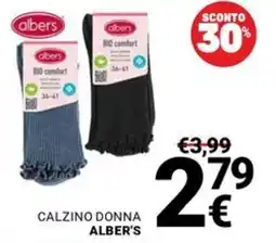 Supermercati Gulliver Calzino donna Alber's offerta