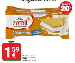 Supermercati Gulliver Snack al latte senza lattosio Zymil offerta