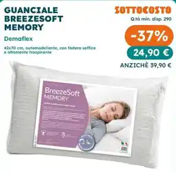 Regina Guanciale BreezeSoft Memory Demaflex offerta