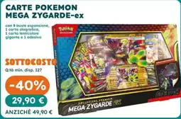 Regina Carte Pokemon Mega Zygarde-ex offerta