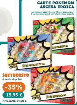 Regina Carte Pokemon Ascesa Eroica offerta