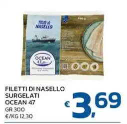 Ok Market Filetti di nasello surgelati Ocean 47 offerta