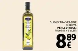 Supermercati Gulliver Olio extra vergine di oliva perle di gulli offerta