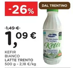 Orvea Kefir bianco latte trento offerta