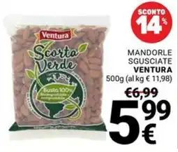 Supermercati Gulliver Mandorle sgusciate Ventura offerta