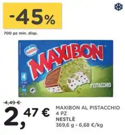 Orvea Maxibon al pistacchio Nestlé offerta