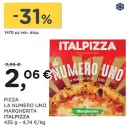Orvea Pizza la numero uno margherita Italpizza offerta