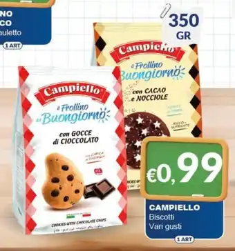 Campiello il Frollino Buongiorno con Gocce di Cioccolato
