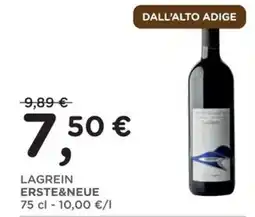 Orvea Lagrein Erste&Neue offerta