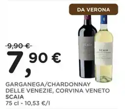 Orvea Garganega/Chardonnay delle Venezie, Corvina Veneto Scaia offerta