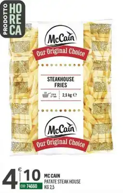 Tutto Risparmio Cash&Carry McCain Patate Steak House offerta