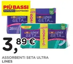 Orvea Assorbenti seta ultra Lines offerta