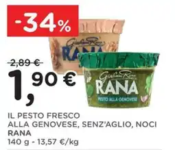 Orvea Pesto alla genovese, senz'aglio, noci Rana offerta