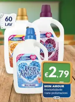 Mister Risparmio Mon Amour Ammorbidente offerta