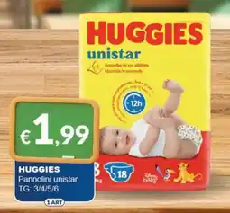 Mister Risparmio Huggies Pannolini unistar offerta