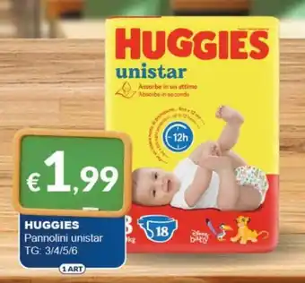 Huggies Pannolini unistar