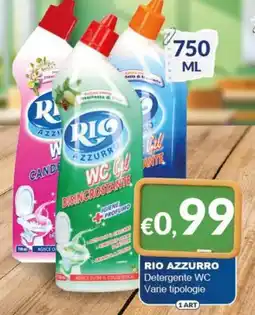 Mister Risparmio Rio Azzurro Detergente WC offerta