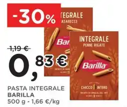 Orvea Pasta integrale Barilla offerta