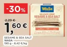 Orvea Sesame & Sea Salt Wasa offerta