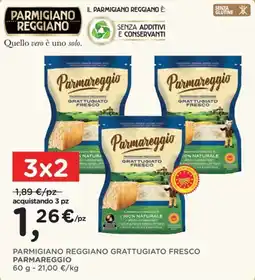 Orvea Parmigiano Reggiano Grattugiato Fresco Parmareggio offerta
