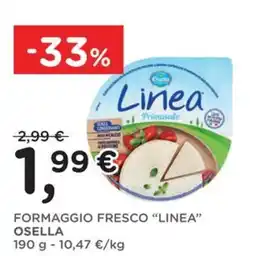 Orvea Formaggio fresco Linea Osella offerta
