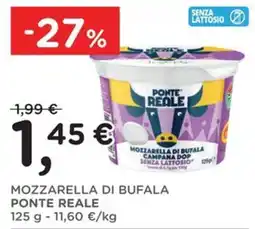 Orvea Mozzarella di bufala ponte reale offerta