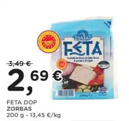 Orvea Feta Dop Zorbas offerta