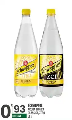 Tutto Risparmio Cash&Carry Schweppes acqua tonica classica/zero offerta