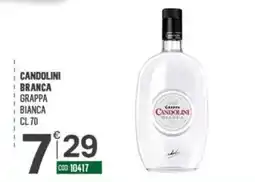 Tutto Risparmio Cash&Carry Grappa Candolini Bianca offerta