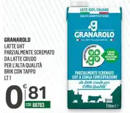 Tutto Risparmio Cash&Carry Granarolo latte uht parzialmente scremato da latte crudo offerta