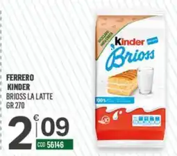 Tutto Risparmio Cash&Carry Kinder Brioss La Latte offerta